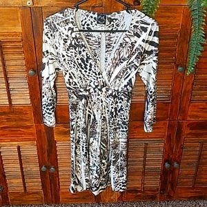 Safari mode long sleeve dress medium